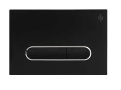 Avis Matte Black In Wall Toilet With R&T Cistern -HERA Bathware Sales avis matte black in wall toilet with rt cisternabs flush panel black stripmatte blacktoiletkdk bathware 150972