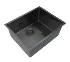 Axon Sink 58S 580x440x220mm | Inspire -HERA Bathware Sales axon sink 58s 580x440x220gun metalkitchen sinkinspire bathware 231902
