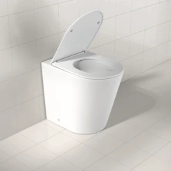 Azaria In Wall Rimless Tornado Toilet -HERA Bathware Sales azaria in wall rimless tornado toiletmatte white pan onlyfifth ave 364177
