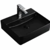 Azura Above Counter 500x420mm Basin With Taphole Matte Finish | Azura 2 Azura Above Counter 500x420mm Basin With Taphole Matte Finish | Azura -HERA Bathware Sales azura above counter 500x420mm basin with taphole matte finish azuramatte blackbasinsunny group 387119