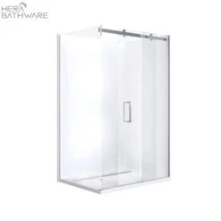 Barossa Slider Frameless Shower Screen Chrome