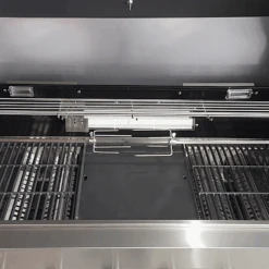 BBQ 1200mm 6 Burner Built In + Hood Stainless Steel EAL1200RBQ -HERA Bathware Sales bbq 1200mm 6 burner built in hood stainless steel eal1200rbqstainless steelalfresco bbqeuro appliances 127126