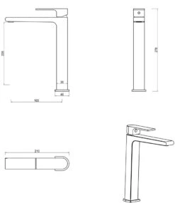 Beki Tall Basin Mixer -HERA Bathware Sales beki tall basin mixerfrench goldbella vista 274963