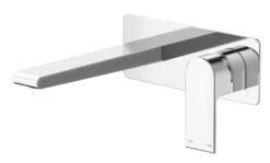 Beki Wall Basin Mixer 185mm Spout