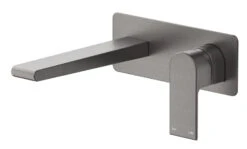 Beki Wall Basin Mixer 185mm Spout -HERA Bathware Sales beki wall basin mixer 185mm spoutgun metalbella vista 684609