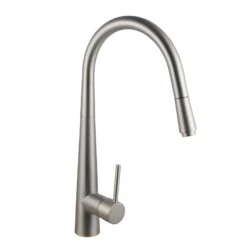BELLA Pull Out Kitchen Mixer -HERA Bathware Sales bella pull out kitchen mixerbrushed nickelkitchen mixeraquaperla 598610