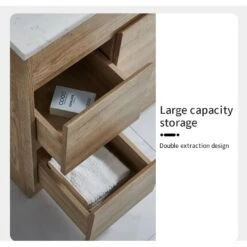 Bellay Free Standing Timber Look Vanity 750mm Drawers On Right 5 Bellay Free Standing Timber Look Vanity 750mm Drawers On Right -HERA Bathware Sales bellay free standing timber look vanity 750mm drawers on rightvanitieslouis marco 148644