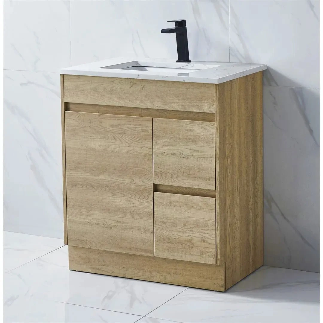 Bellay Free Standing Timber Look Vanity 750mm Drawers on Right Bellay Free Standing Timber Look Vanity 750mm Drawers On Right -HERA Bathware Sales bellay free standing timber look vanity 750mm drawers on rightvanitieslouis marco 557174