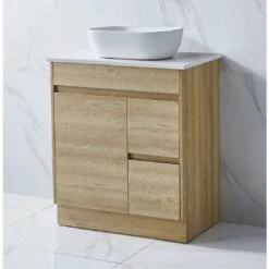 Bellay Free Standing Timber Look Vanity 750mm Drawers On Right 4 Bellay Free Standing Timber Look Vanity 750mm Drawers On Right -HERA Bathware Sales bellay free standing timber look vanity 750mm drawers on rightvanitieslouis marco 777992