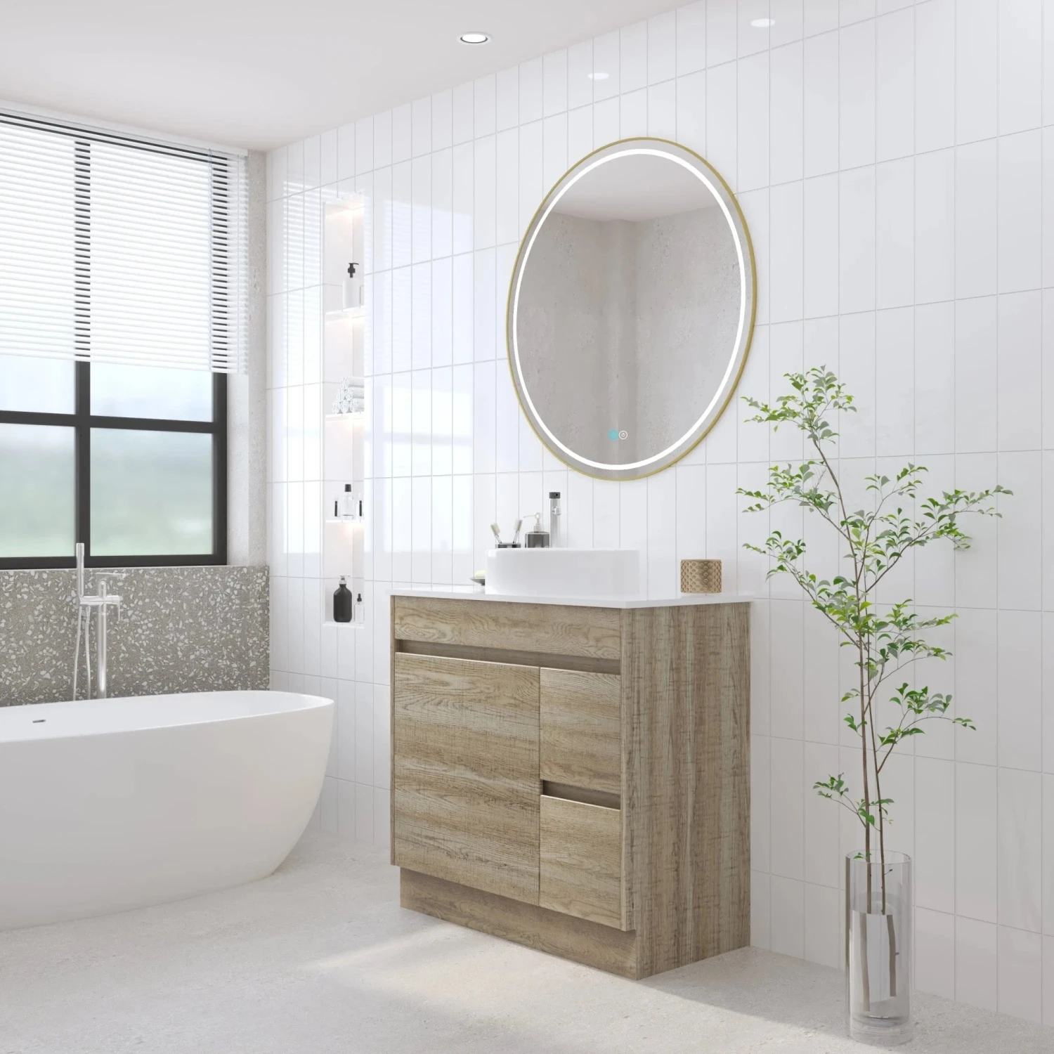 Bellay Free Standing Timber Look Vanity 900mm Drawers on Right Bellay Free Standing Timber Look Vanity 900mm Drawers On Right -HERA Bathware Sales bellay free standing timber look vanity 900mm drawers on rightvanitieslouis marco 570100