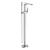 Bianca Freestanding Bath Mixer With Hand Shower -HERA Bathware Sales bianca freestanding bath mixer with hand showerchromefloor bath mixernero tapware 522930
