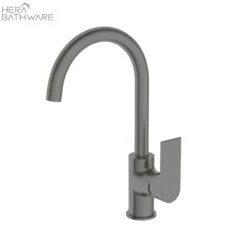Bianca Kitchen Mixer Gooseneck Spout - Lead Free 6 Bianca Kitchen Mixer Gooseneck Spout - Lead Free -HERA Bathware Sales bianca kitchen mixer gooseneck spout lead freegun metalkitchen mixernero tapware 572059