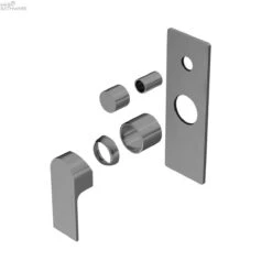 Bianca Shower Mixer With Diverter Seperate - Trim Kits Only -HERA Bathware Sales bianca shower mixer with diverter seperate trim kits onlywith plategun metalwall basin mixernero tapware 760913