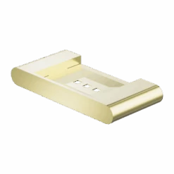 Bianca Soap Dish Holder -HERA Bathware Sales bianca soap dish holderbrushed goldshower shelfnero tapware 760370