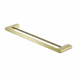 BIANCA Towel Rail 800MM Single/Double Towel Rails 10 BIANCA Towel Rail 800MM Single/Double Towel Rails -HERA Bathware Sales bianca towel rail 800mm singledouble towel railsdouble towel railbrushed goldtowel railnero tapware 544705