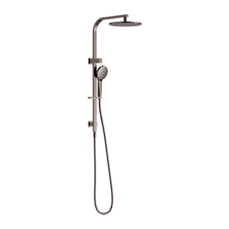 Bianca Twin Shower Set | Nero Bianca Twin Shower Set | Nero -HERA Bathware Sales bianca twin shower set nerobrushed bronzeshower setnero tapware 322501