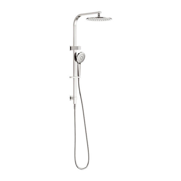 Bianca Twin Shower Set | Nero Bianca Twin Shower Set | Nero -HERA Bathware Sales bianca twin shower set nerobrushed nickelshower setnero tapware 781118