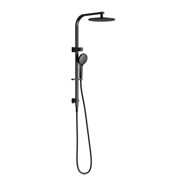 Bianca Twin Shower Set | Nero Bianca Twin Shower Set | Nero -HERA Bathware Sales bianca twin shower set neromatte blackshower setnero tapware 620295