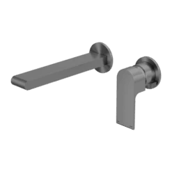 BIANCA Wall Basin Mixer Seperate -HERA Bathware Sales bianca wall basin mixer seperate187mmgun metaltapwarenero tapware 369771