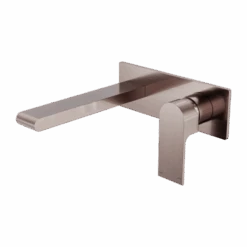 BIANCA Wall Basin Mixer -HERA Bathware Sales bianca wall basin mixer187mmbrushed bronzewall basin mixernero tapware 336092