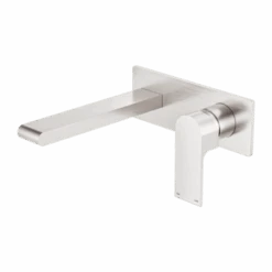 BIANCA Wall Basin Mixer -HERA Bathware Sales bianca wall basin mixer187mmbrushed nickelwall basin mixernero tapware 906854