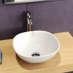 Blanche - Soild Surface Basin