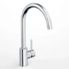 BLAZE PIN SINK MIXER 2 BLAZE PIN SINK MIXER -HERA Bathware Sales blaze pin sink mixerchromekitchen mixerstylus 330080