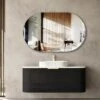 Bondi Black Oak 1200mm Wall Hung Vanity -HERA Bathware Sales bondi black oak 1200mm wall hung vanityvanitiesotti 953663
