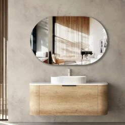 Bondi Natural Oak 1200mm Wall Hung Vanity