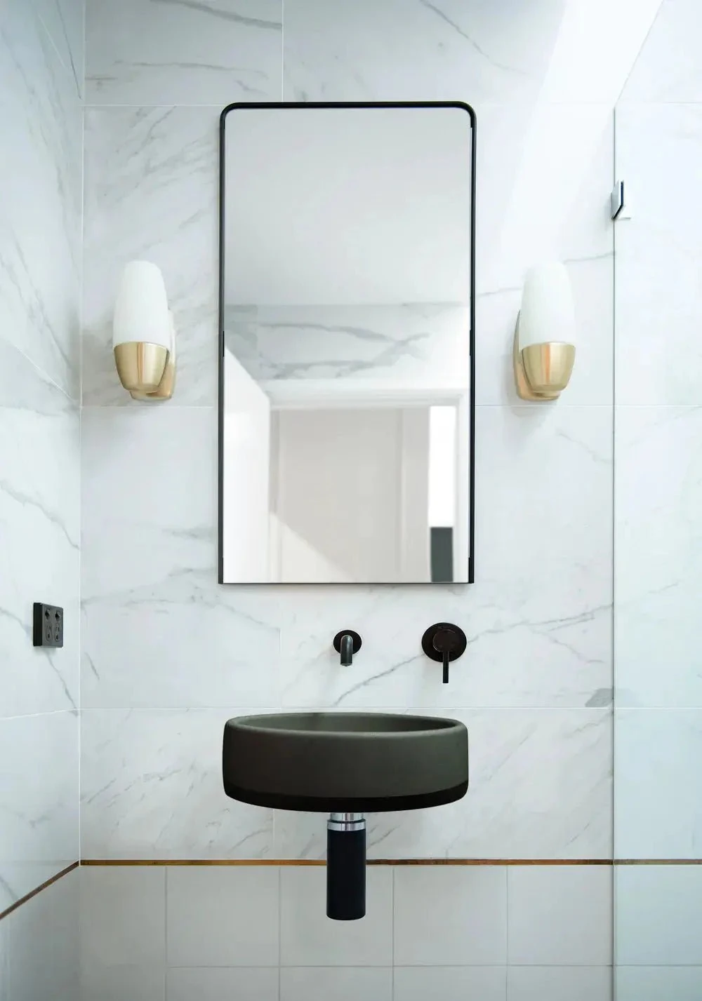 Bowl Basin Two Tone - Wall Hung Bowl Basin Two Tone - Wall Hung -HERA Bathware Sales bowl basin two tone wall hungcharcoalnood co 148977