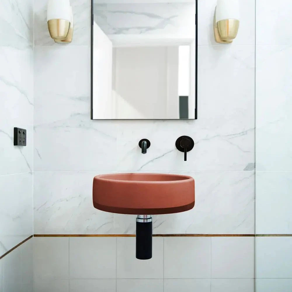 Bowl Basin Two Tone - Wall Hung Bowl Basin Two Tone - Wall Hung -HERA Bathware Sales bowl basin two tone wall hungmusknood co 350386