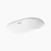 BRAZN® UNDERCOUNTER LAVATORY PILL 2 BRAZN® UNDERCOUNTER LAVATORY PILL -HERA Bathware Sales brazn undercounter lavatory pillwhitekohler 842104
