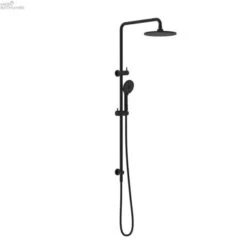 Builder Project Twin Shower Set | Matte Black | Nero