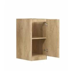 Byron Black/Natural Oak Laundry Base Cabinet -HERA Bathware Sales byron blacknatural oak laundry base cabinet600mmblack oaklaundry cabinetotti 801961
