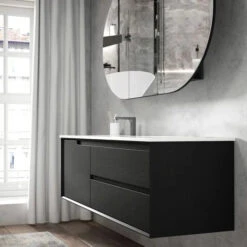 Byron Vanity Legs Only - Black Oak