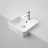 CARBONI II Semi Recessed Basin