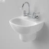 CARE 500 Wall Basin (WITH GERMGARD®) -HERA Bathware Sales care 500 wall basin with germgard0 tapgloss whitebasincaroma 823198