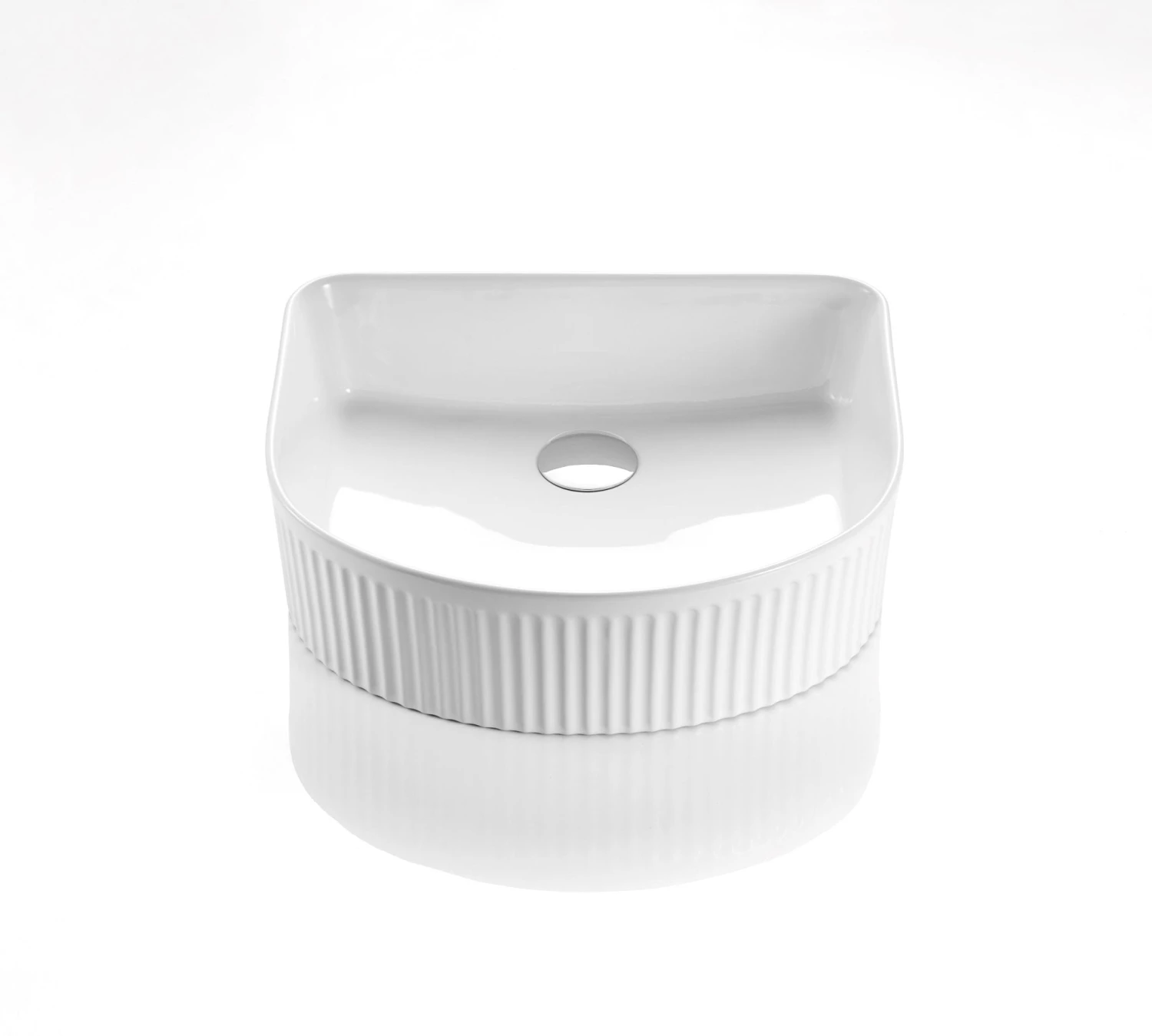 Cascade Arch above counter basin 415*365*120mm Cascade Arch Above Counter Basin 415*365*120mm -HERA Bathware Sales cascade arch above counter basin 415365120mmwhite glossabove counter basinkdk bathware 586195