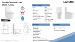 Catania Standard Luna | Rimless Smart Toilet Suites 8 Catania Standard Luna | Rimless Smart Toilet Suites -HERA Bathware Sales catania standard luna rimless smart toilet suitestoiletlafeme 972948