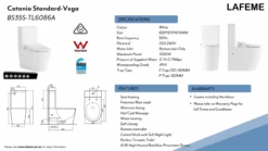 Catania Standard Vega | Rimless Tornado Smart Toilet Suites -HERA Bathware Sales catania standard vega rimless tornado smart toilet suitestoiletlafeme 485004