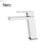 CELIA Basin Mixer Angle Spout -HERA Bathware Sales celia basin mixer angle spoutchromebasin mixernero tapware 270656