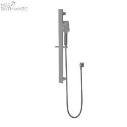 CELIA New Shower Rail -HERA Bathware Sales celia new shower railgun metalshower railsnero tapware 986072