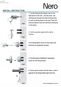 CELIA Towel Rail 800MM 9 CELIA Towel Rail 800MM -HERA Bathware Sales celia towel rail 800mmbrushed nickeldouble towel railtowel railnero tapware 474135