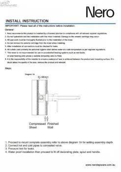 CELIA Wall Basin Mixer 7 CELIA Wall Basin Mixer -HERA Bathware Sales celia wall basin mixerbrushed nickelwall basin mixernero tapware 318681