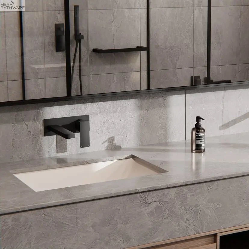 CELIA Wall Basin Mixer CELIA Wall Basin Mixer -HERA Bathware Sales celia wall basin mixerchromewall basin mixernero tapware 136195