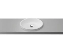 Coast Mineral Composite Inset Basin 495mm White Gloss -HERA Bathware Sales coast mineral composite inset basin 495mm white glossgloss whitetimberline 744005