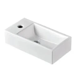 Compact Wall Hung 405x200x105 R/H Basin