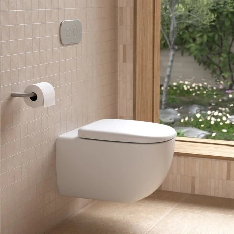 CONTURA II Cleanflush® Invisi Serise II® Wall Hung Toilet Suite | CAROMA CONTURA II Cleanflush® Invisi Serise II® Wall Hung Toilet Suite | CAROMA -HERA Bathware Sales contura ii cleanflush invisi serise ii wall hung toilet suite caromainvisi ii cistern 237003matte claytoiletcaroma 605658