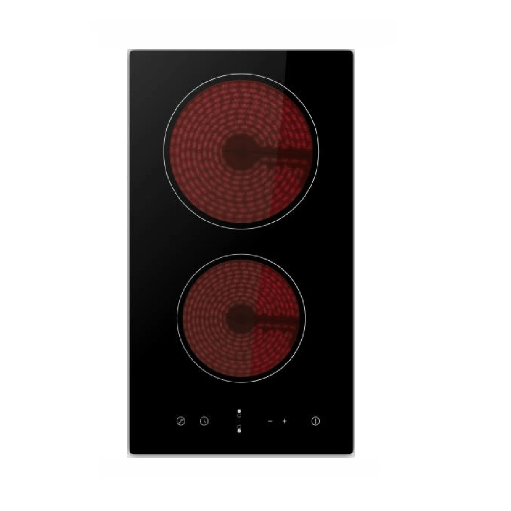 Cooktop Ceran Touch Electric 30cm Black ECT32C Cooktop Ceran Touch Electric 30cm Black ECT32C -HERA Bathware Sales cooktop ceran touch electric 30cm black ect32cblackcooktopeuro appliances 817875