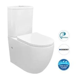 COSENZA RIMLESS TOILET SUITE - R&T Cistern